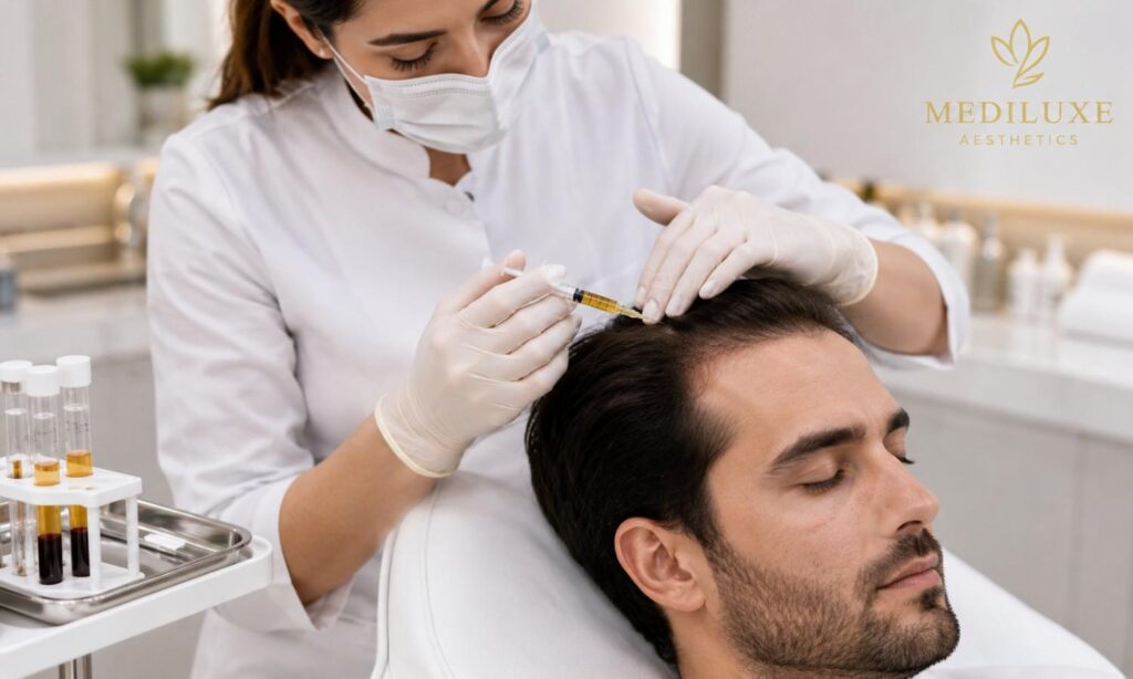 GFC hair treatment in Janakpuri for stronger follicles and hair regrowth
