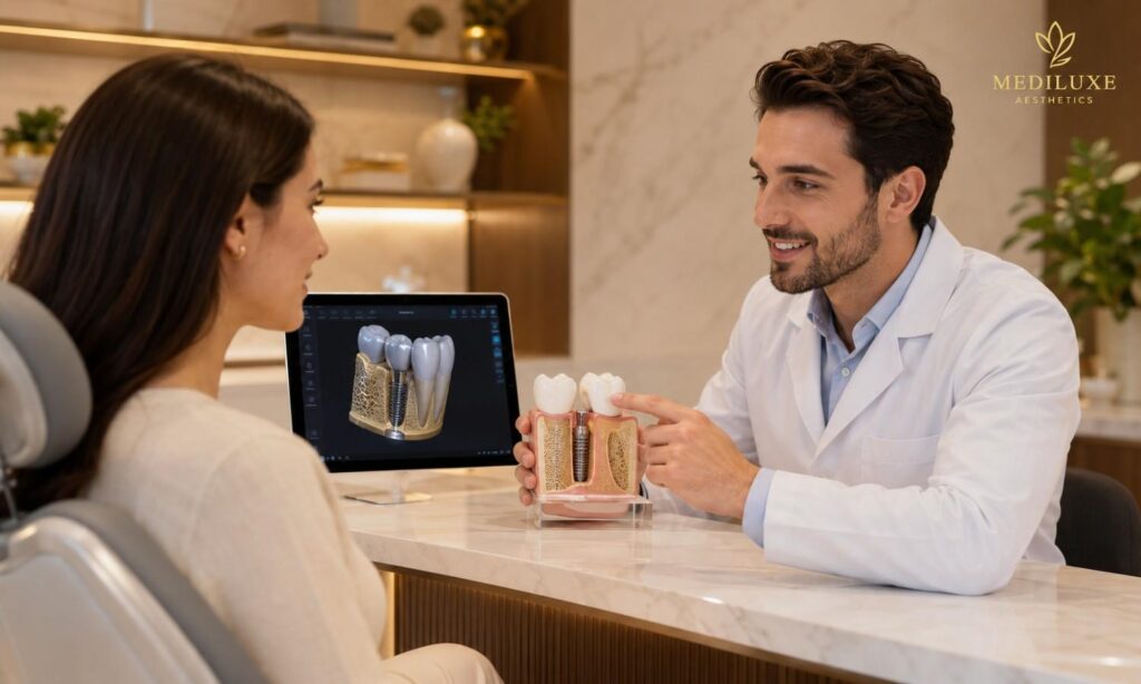 Permanent tooth implant in Delhi for natural-looking fixed tooth replacement