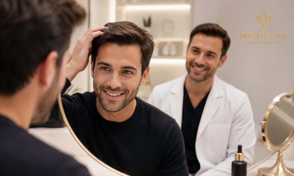PRP hair treatment procedure in Janakpuri for hair loss and thinning