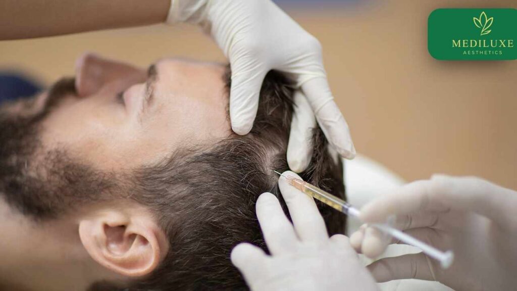 GFC growth factor concentrate hair treatment at Mediluxe, Janakpuri