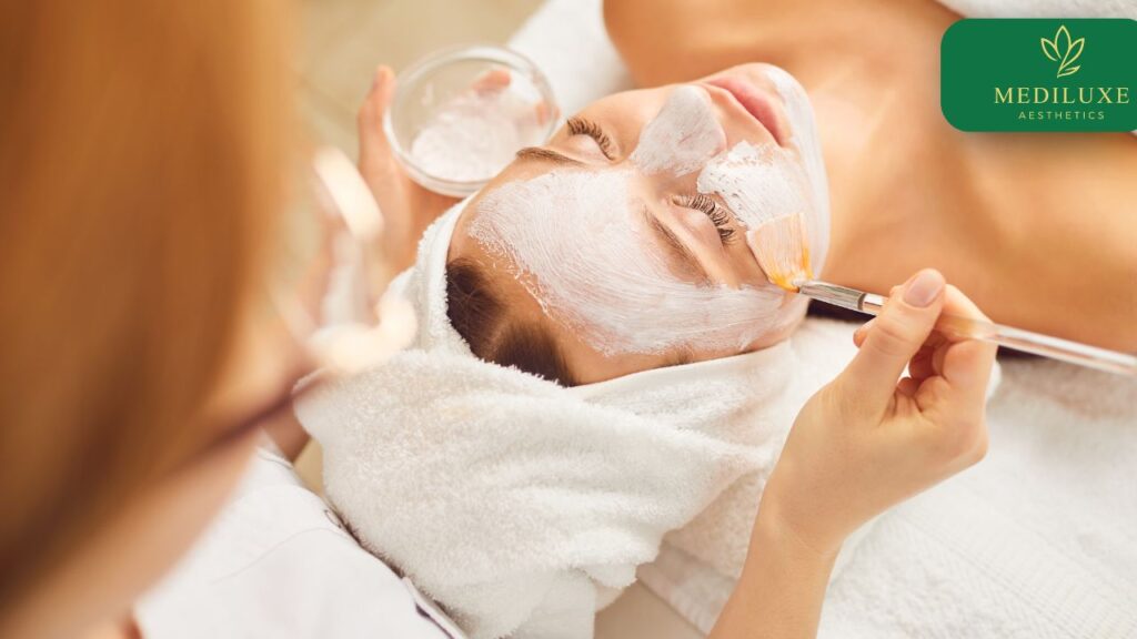 Assessing skin type before matching chemical peel strength