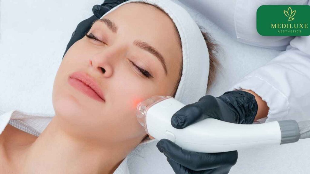 Skin clinic consultation with Dr. Simran Saxena at Mediluxe in Janakpuri